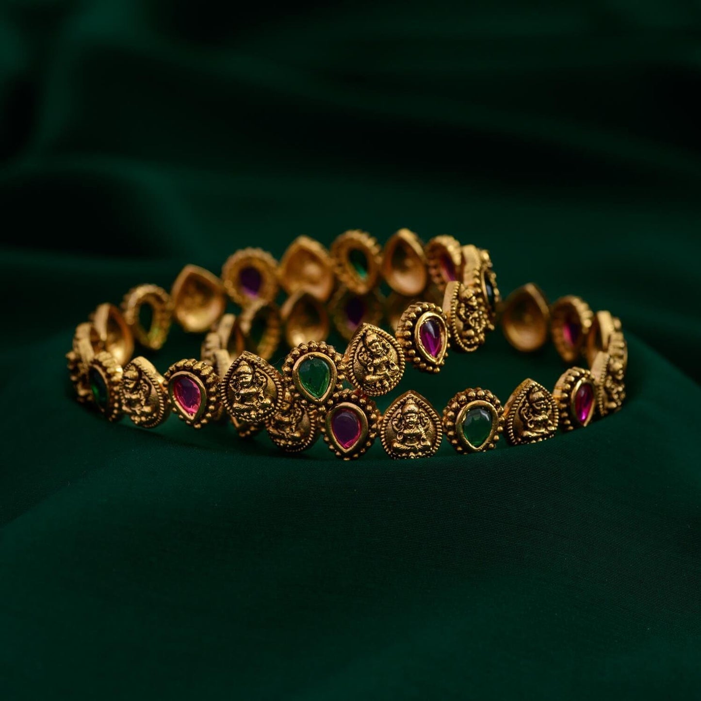 antique black lakshmi bangles - Rukhu