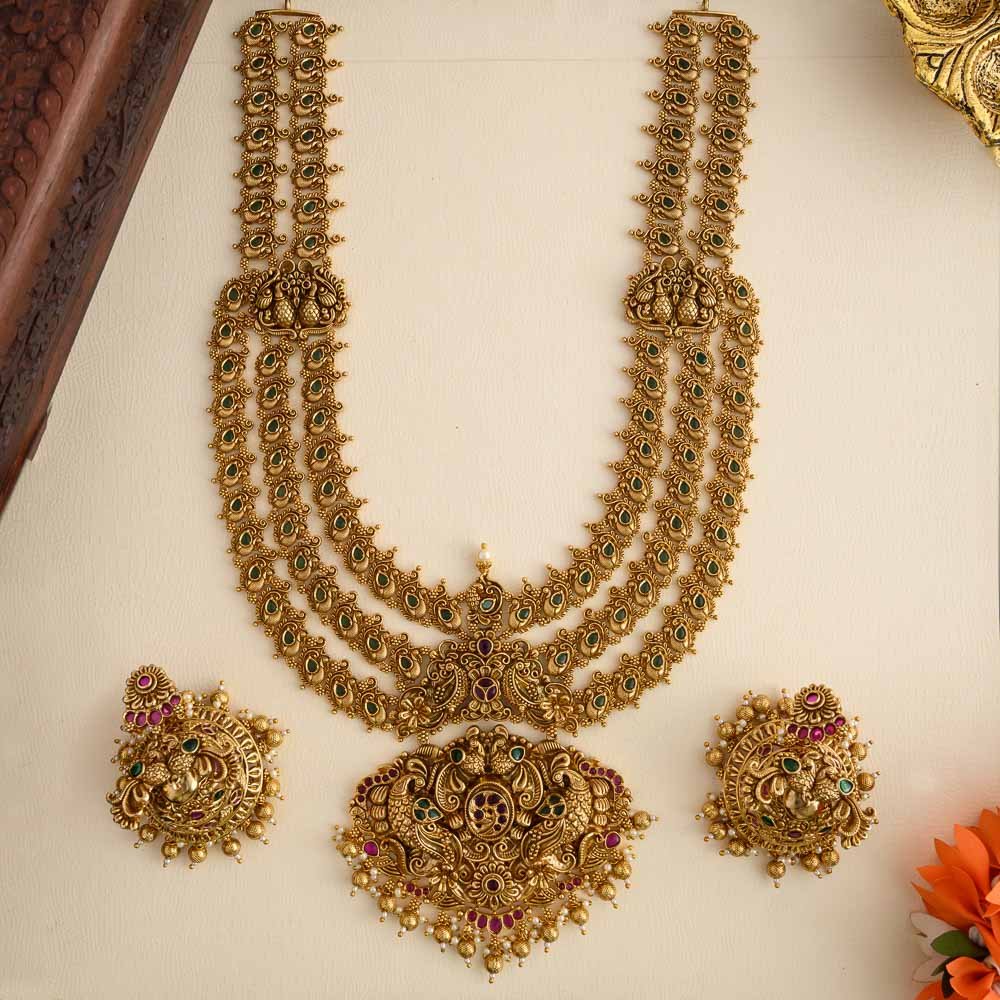 Shanmugha layered haaram - Sitara