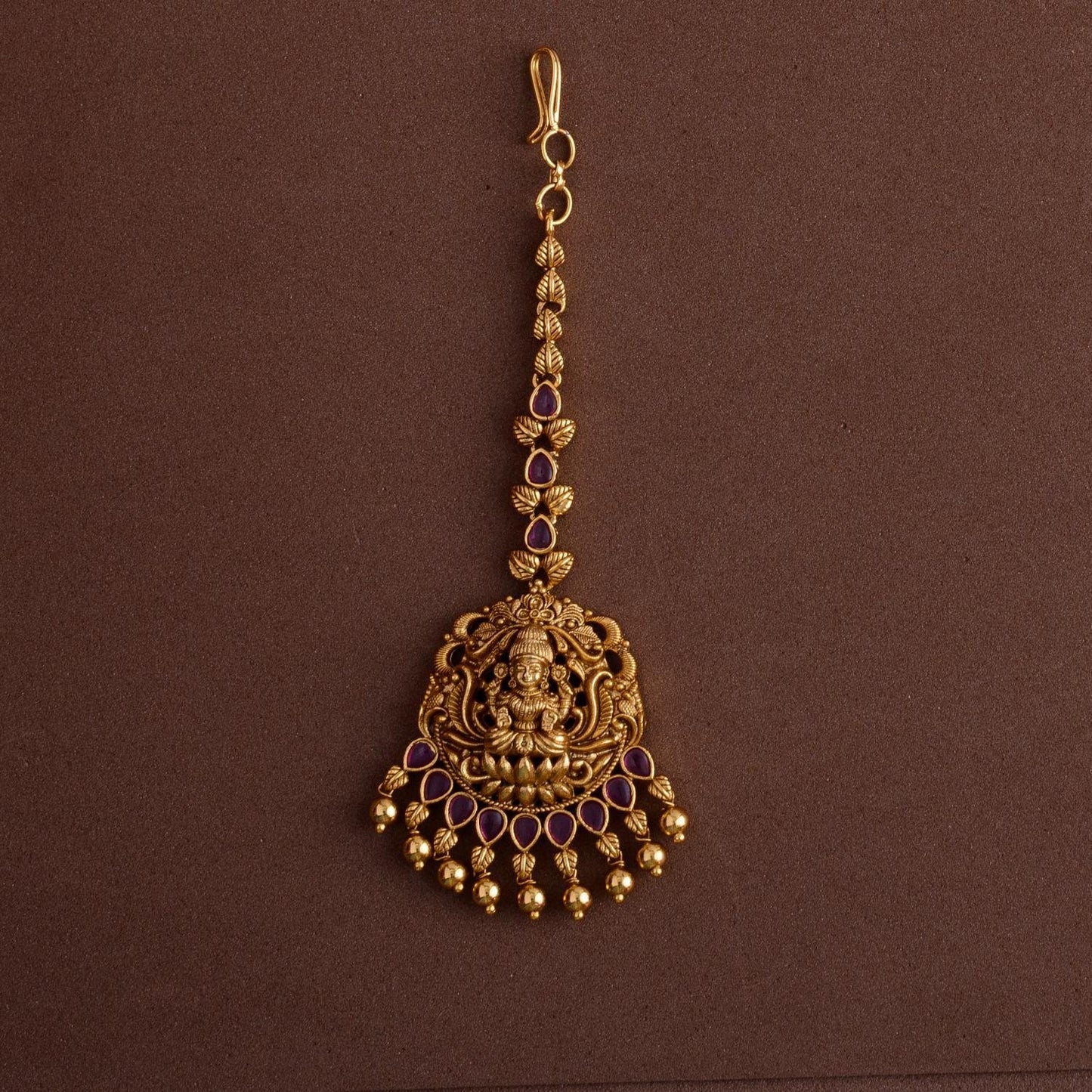 antique finished lakshmi tikka