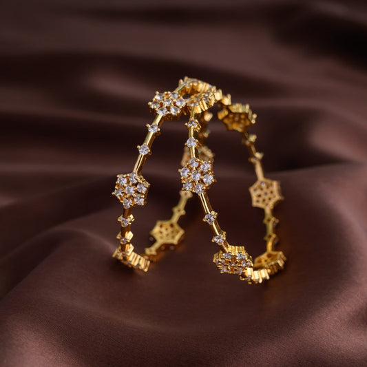 Floral bangles - Thara