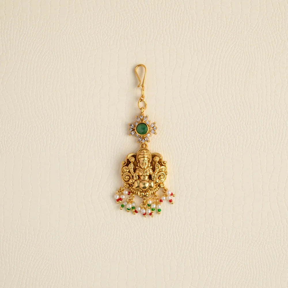 Lakshmi maang tikka