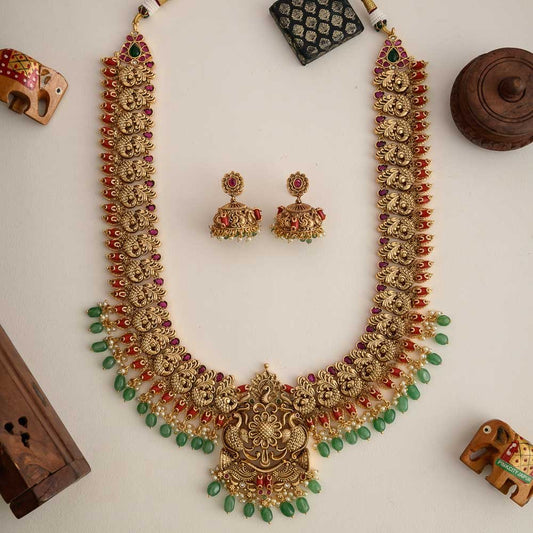 Angaraka peacock bridal haaram