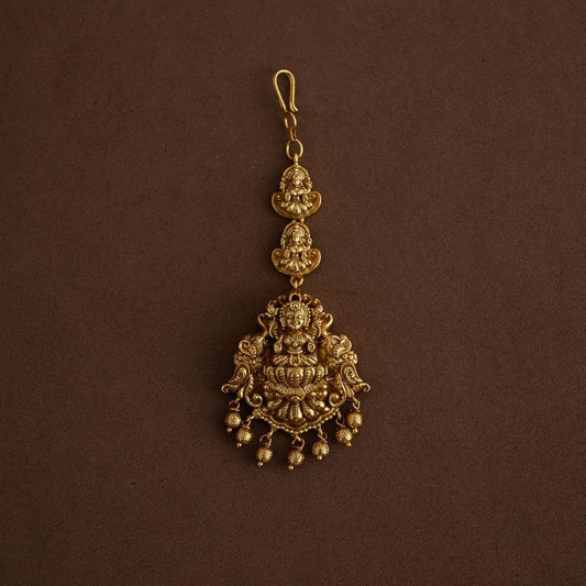 temple designer maang tikka