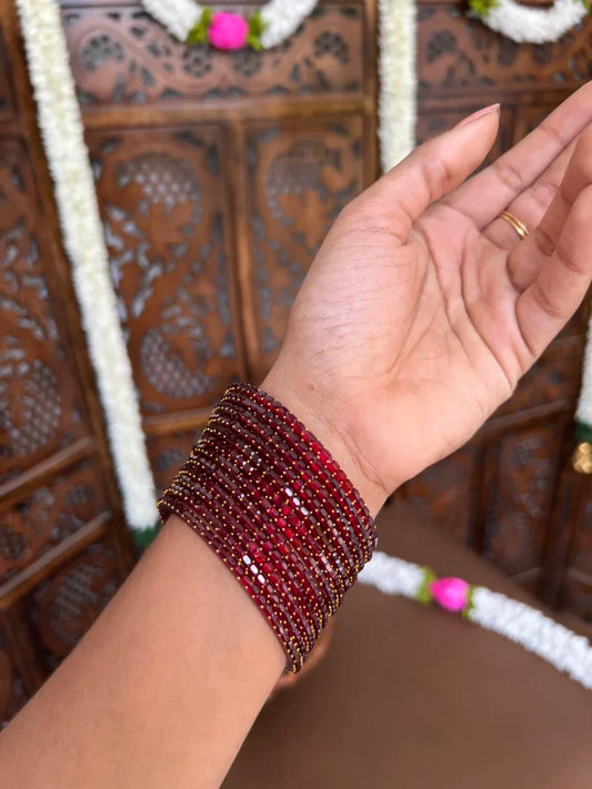 Rain drop bangle - Vithiya