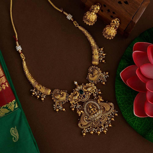 nakshi neckpiece version 1  - KOVIL