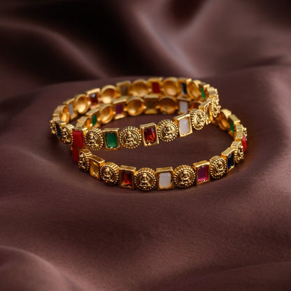 Navarathana bangles - varalakshmi