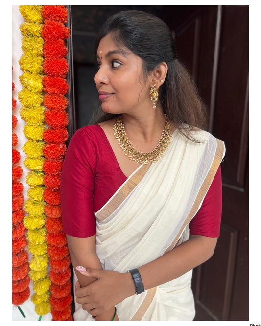 aaruni guttapusalu neckpiece - Guttapusalu - Nayanthara