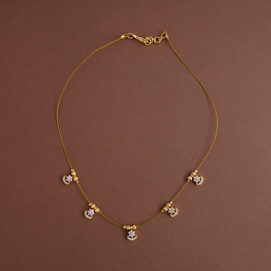 Invisible neckpiece [ five sun moon ]- Gla