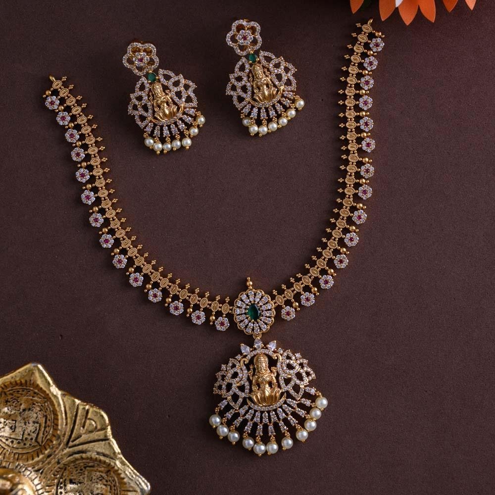 Kurinji version 2 neckpiece   - Onam