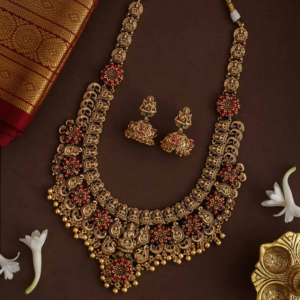 Angaraka real gold inspired haaram