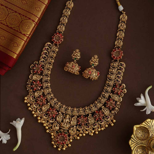Angaraka real gold inspired haaram