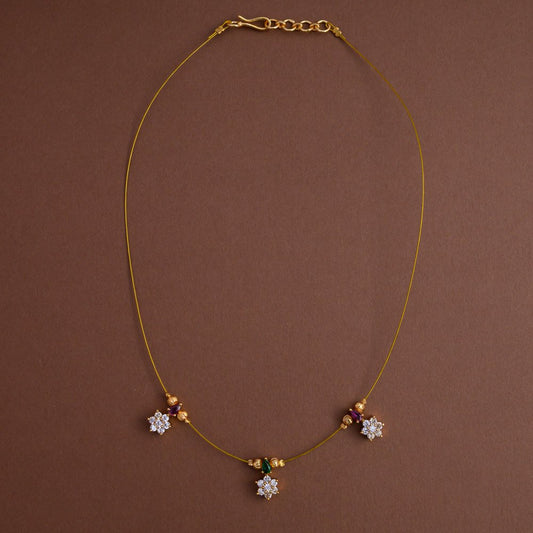 Invisible neckpiece [ three nakshatra ]- Gla