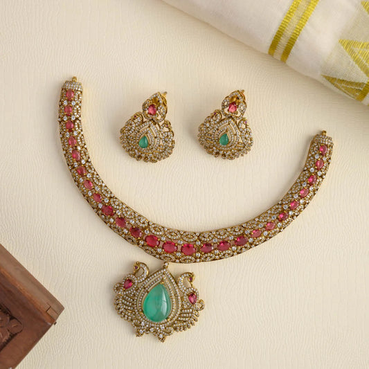 Victoria neckpiece set - hasli