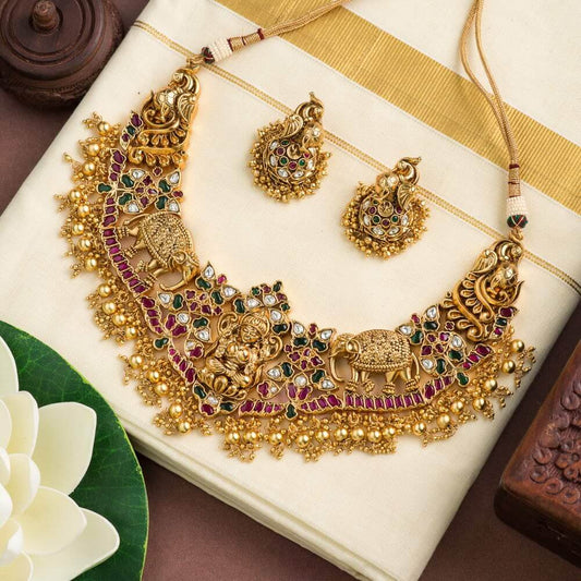 Shabana Bridal neckpiece - Priyanka