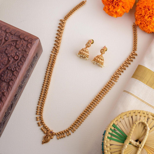 Hansi - peacock haaram set Jo - Muruga