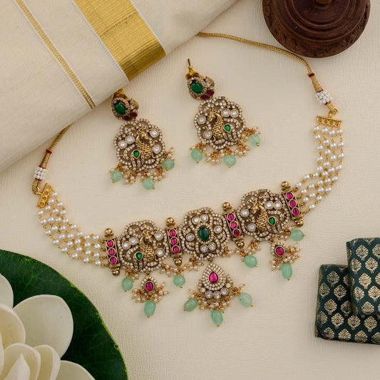 chanakiya victorian neckpiece – Trisha - janvi