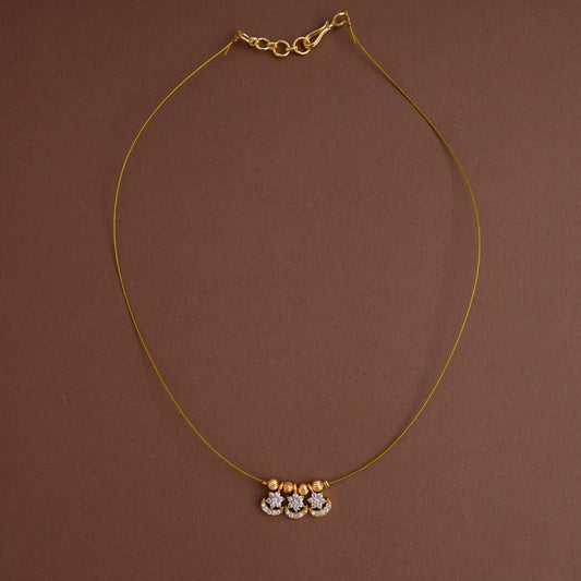 Invisible neckpiece [ three sun moon ]- Gla