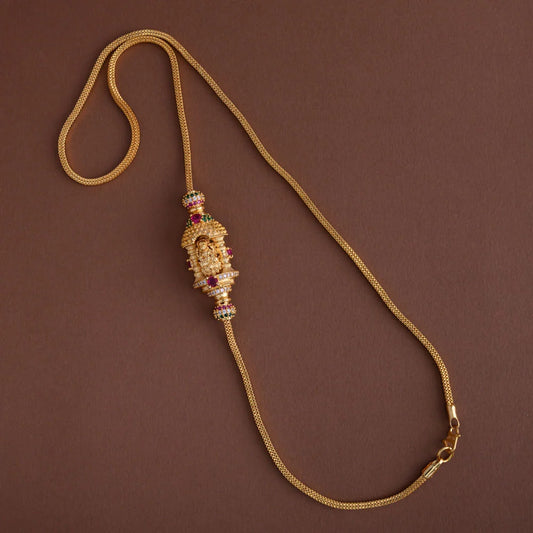Lakshmi mugappu chain - varalakshmi