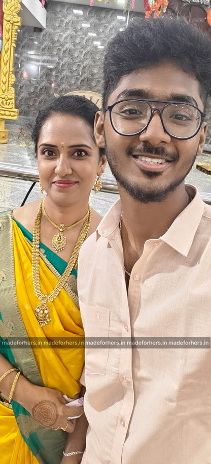 Triveni - lakshmi coin haaram- coinn -  Mru