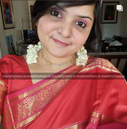 trivia antique gold neckpiece set -lakshmi - varalakshmi -Minmini