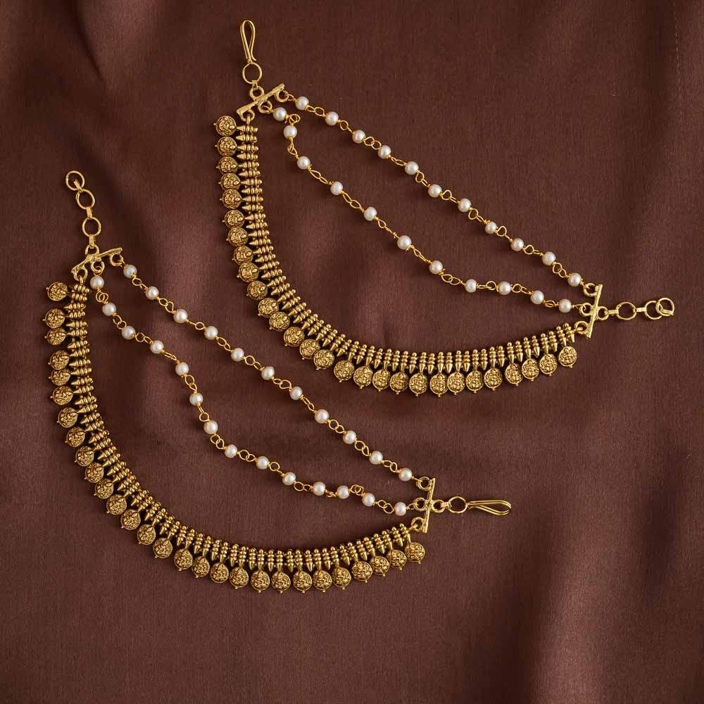 Lakshmi coin earchains- Rash