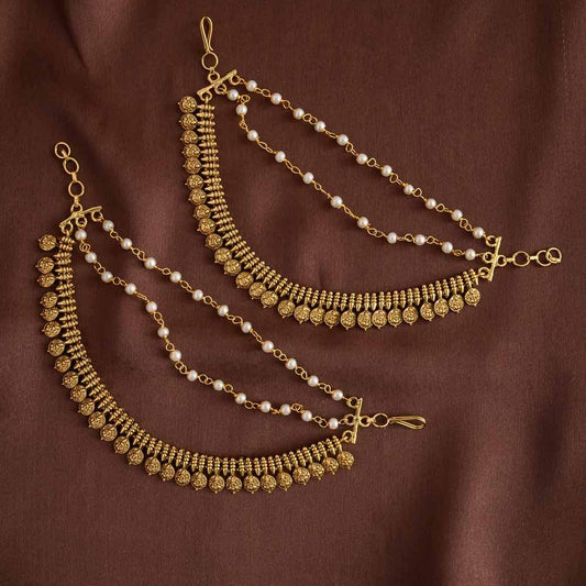 Lakshmi coin earchains- Rash