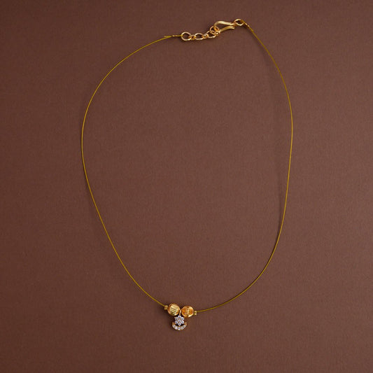 Invisible neckpiece [ sun moon ] - Elegant on a budget- Gla