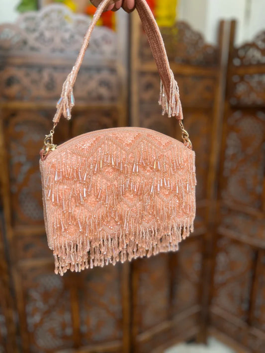 Bridal clutch bag