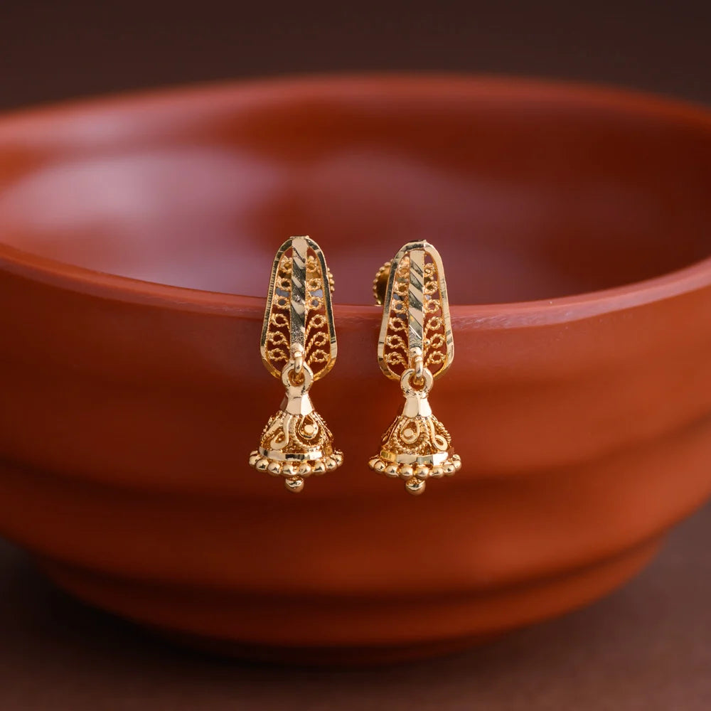 Impon jhumka- sobhi