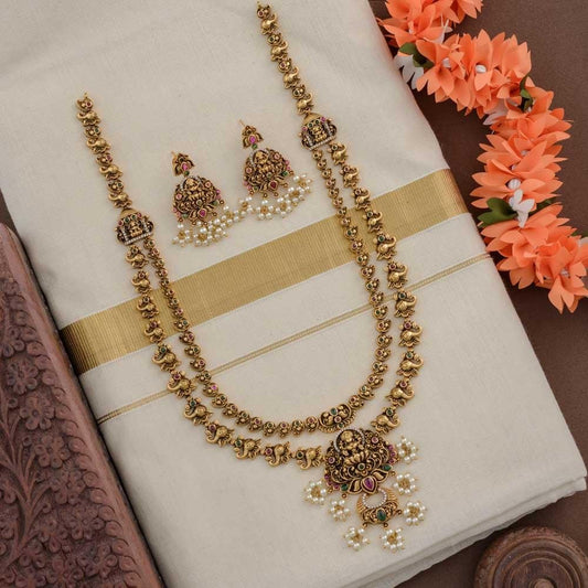 thoogira dual line haaram- Temple desighner
