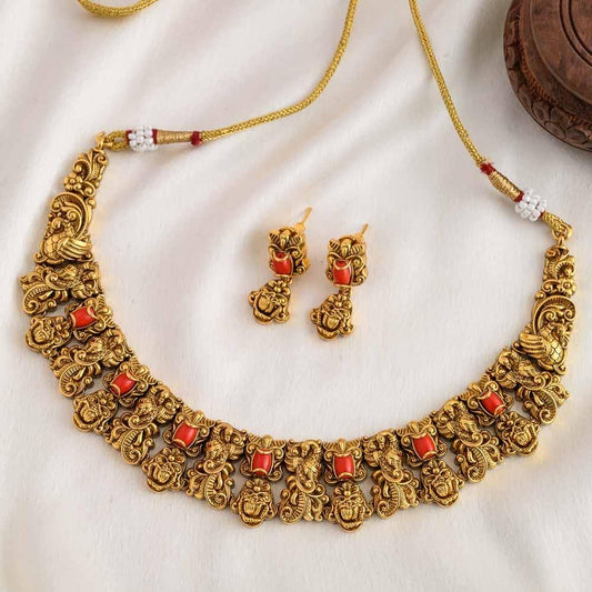 angaraka neckpiece set -Thangam