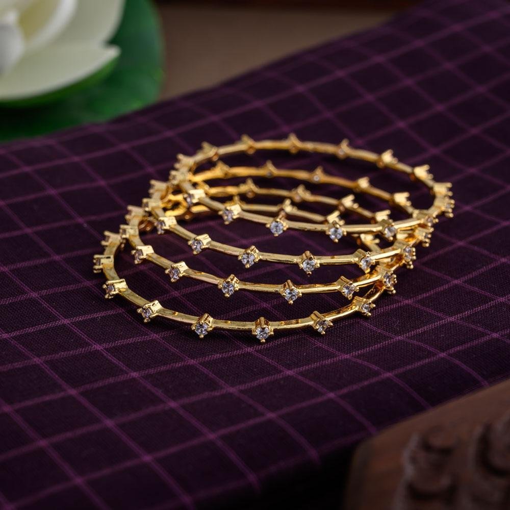 vintage side bangles  - four