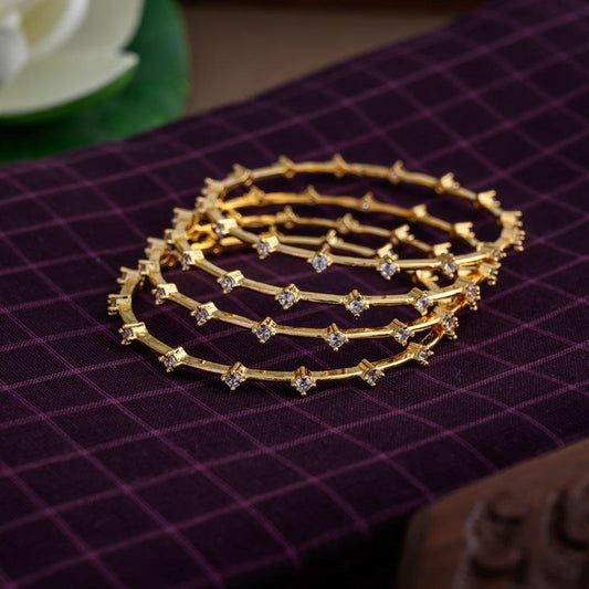 vintage side bangles  - four