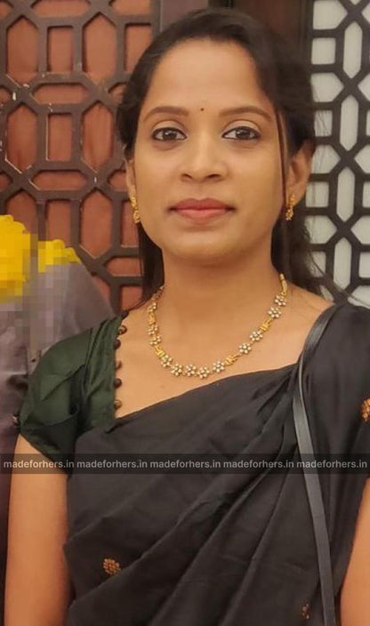 trivia antique gold neckpiece set -lakshmi - varalakshmi -Minmini