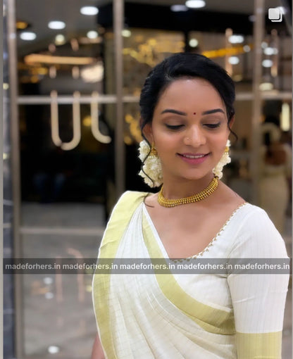 mulla mottu neckpiece set  - Real gold inspired-celeb -  Muruga