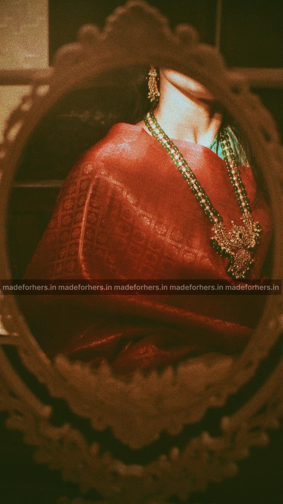 Miraya - trilayered majestic haaram - cele - kanakam