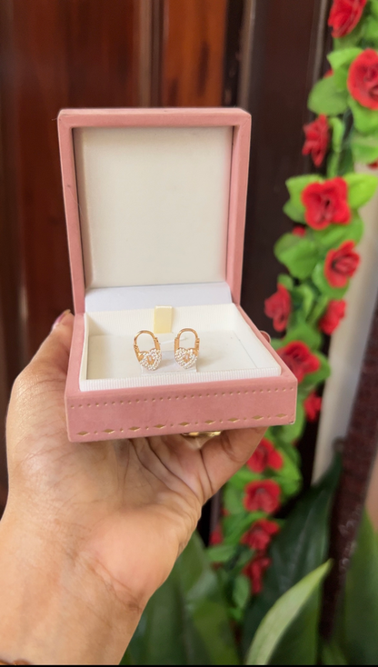 Hoop earring - gold