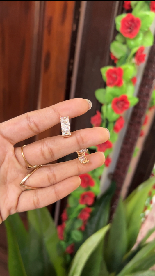 Hoop earring - gold