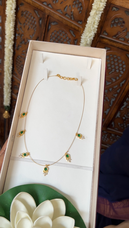 Green dots invisible