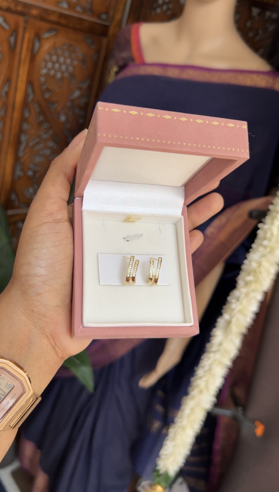 Genz earstud - gold
