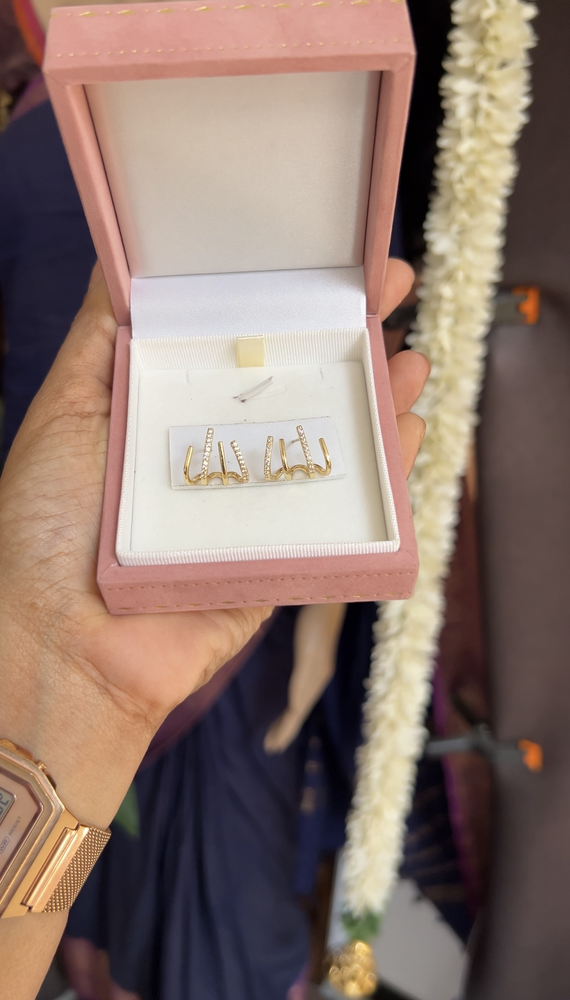 Semi earcuff - gold