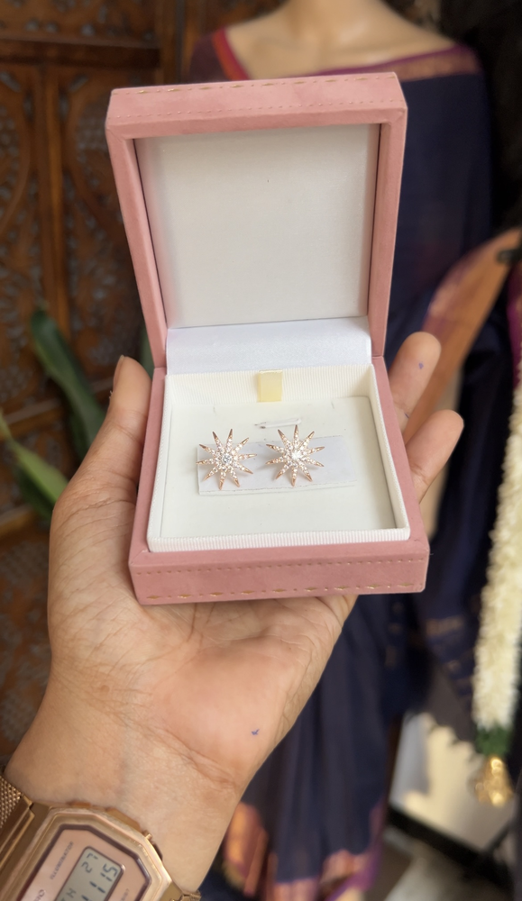 Sun Earstud - rosegold