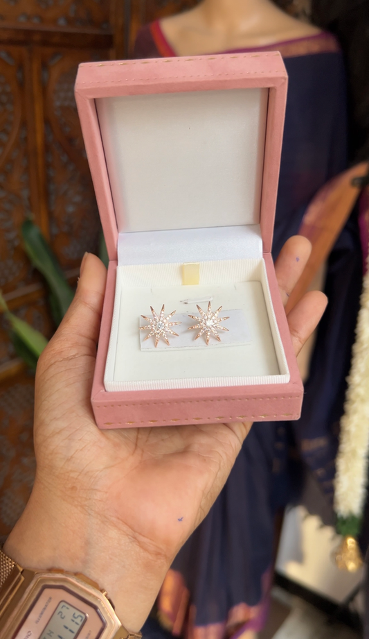 Sun Earstud - rosegold