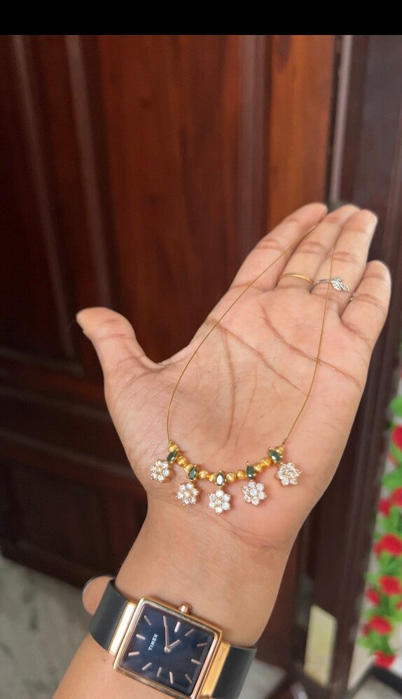 Invisible neckpiece ( 5 nakshatra )