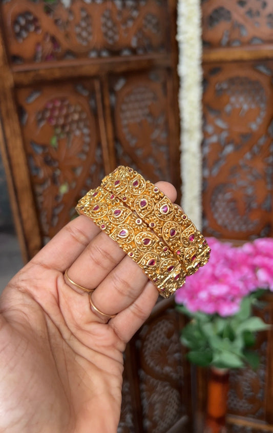 Bridal mangaz bangles - janvi -rukhu