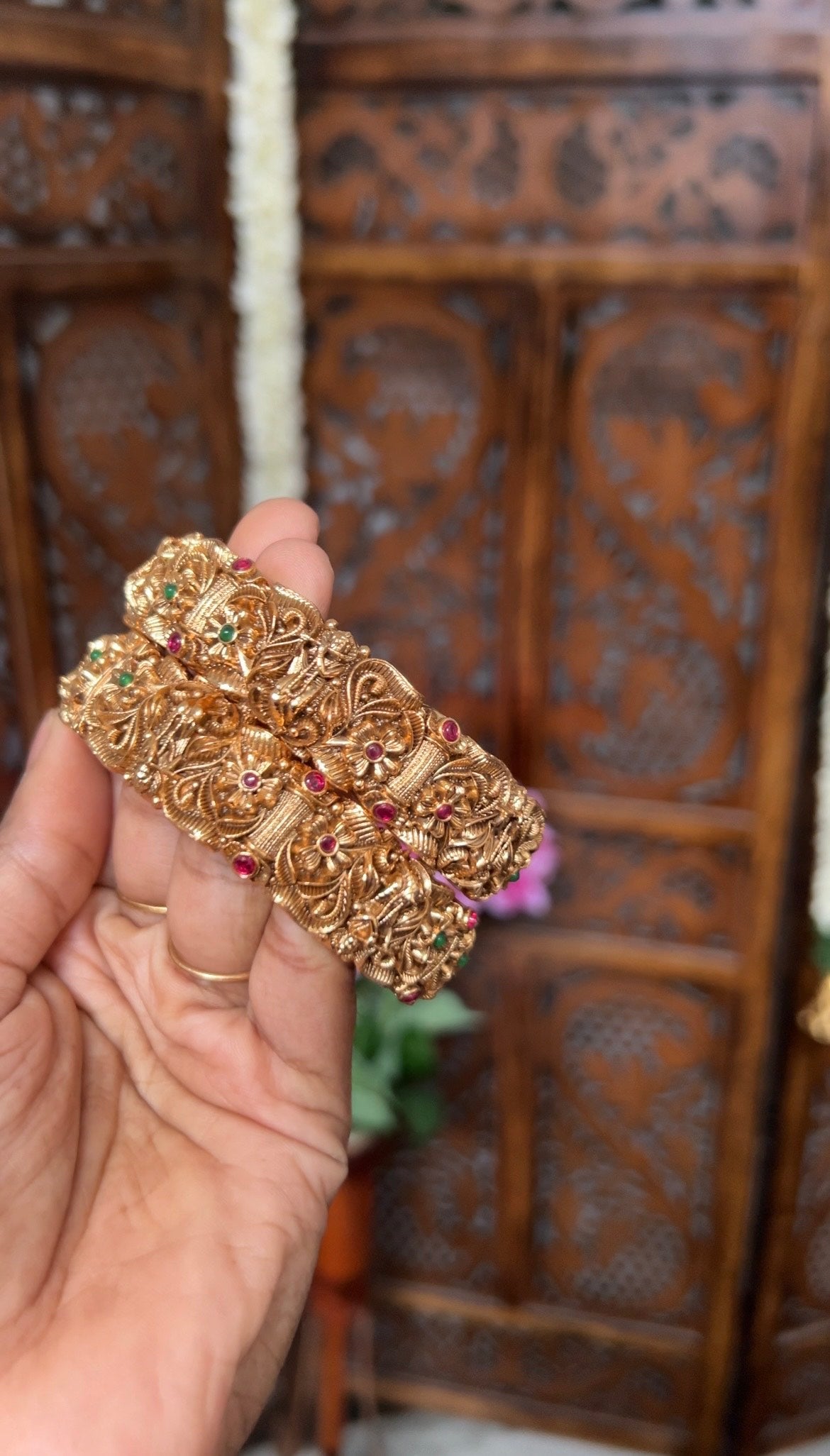 Krishnern kada bangles -rukhu