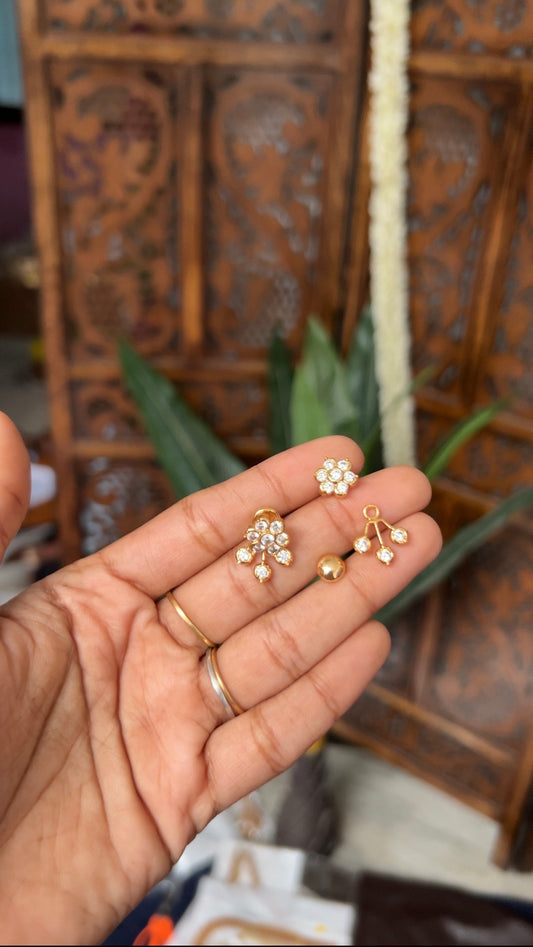 Impon Floral Earring - Venus