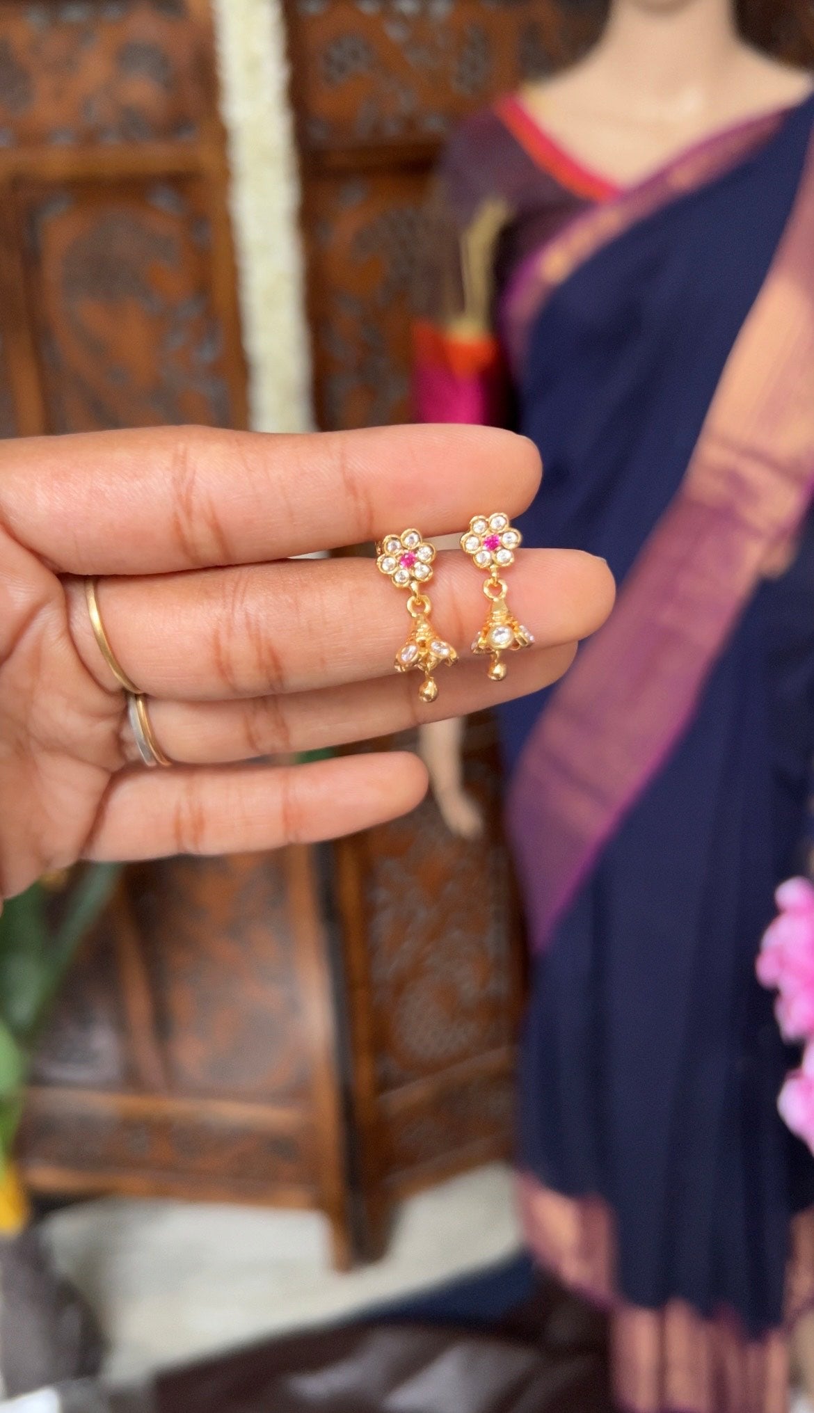 Impon Traditional baby Jhumka version 2 - Venus