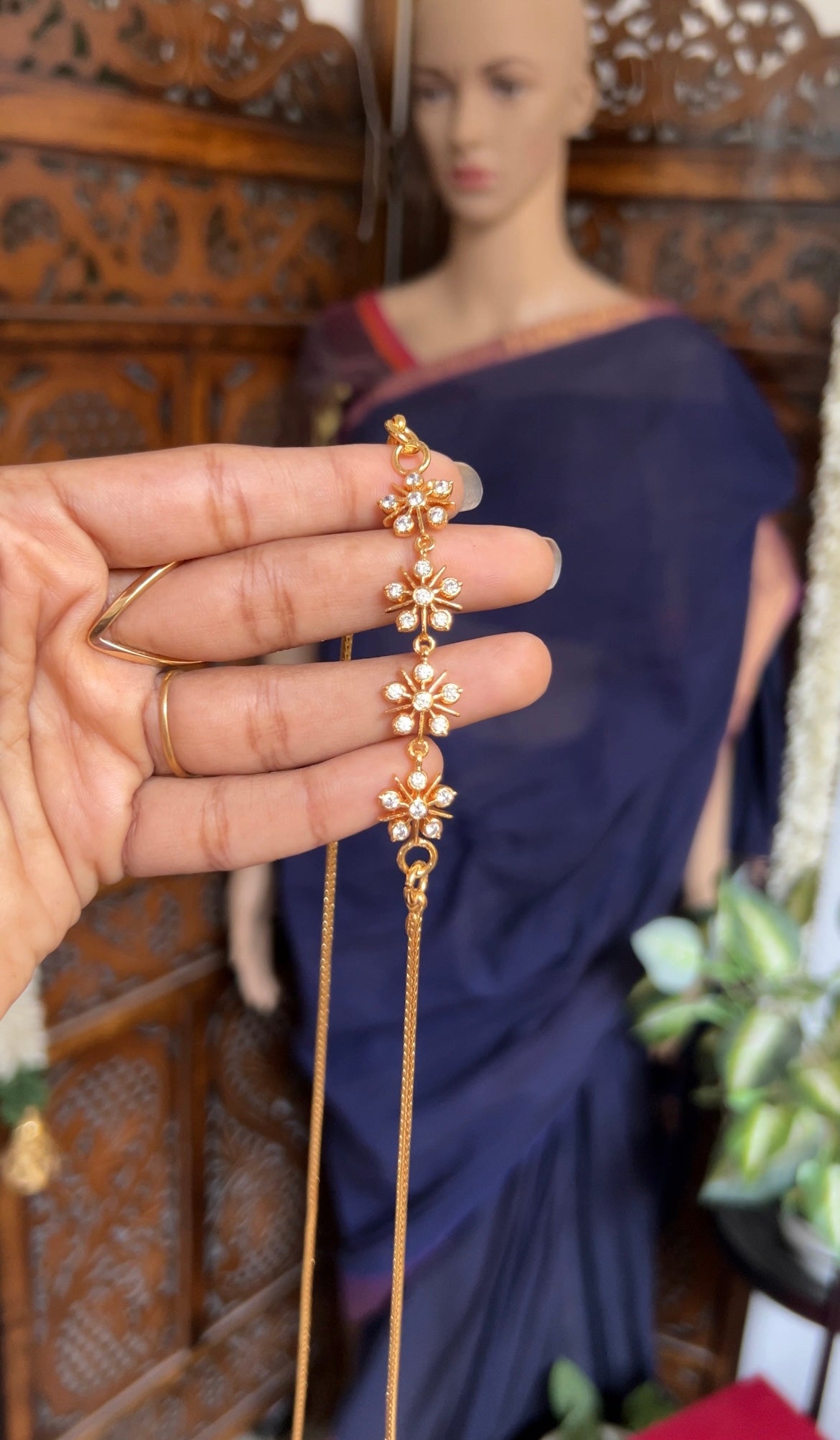Mugappu chain (30 inches)