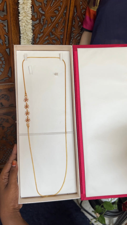 Mugappu chain (30 inches )